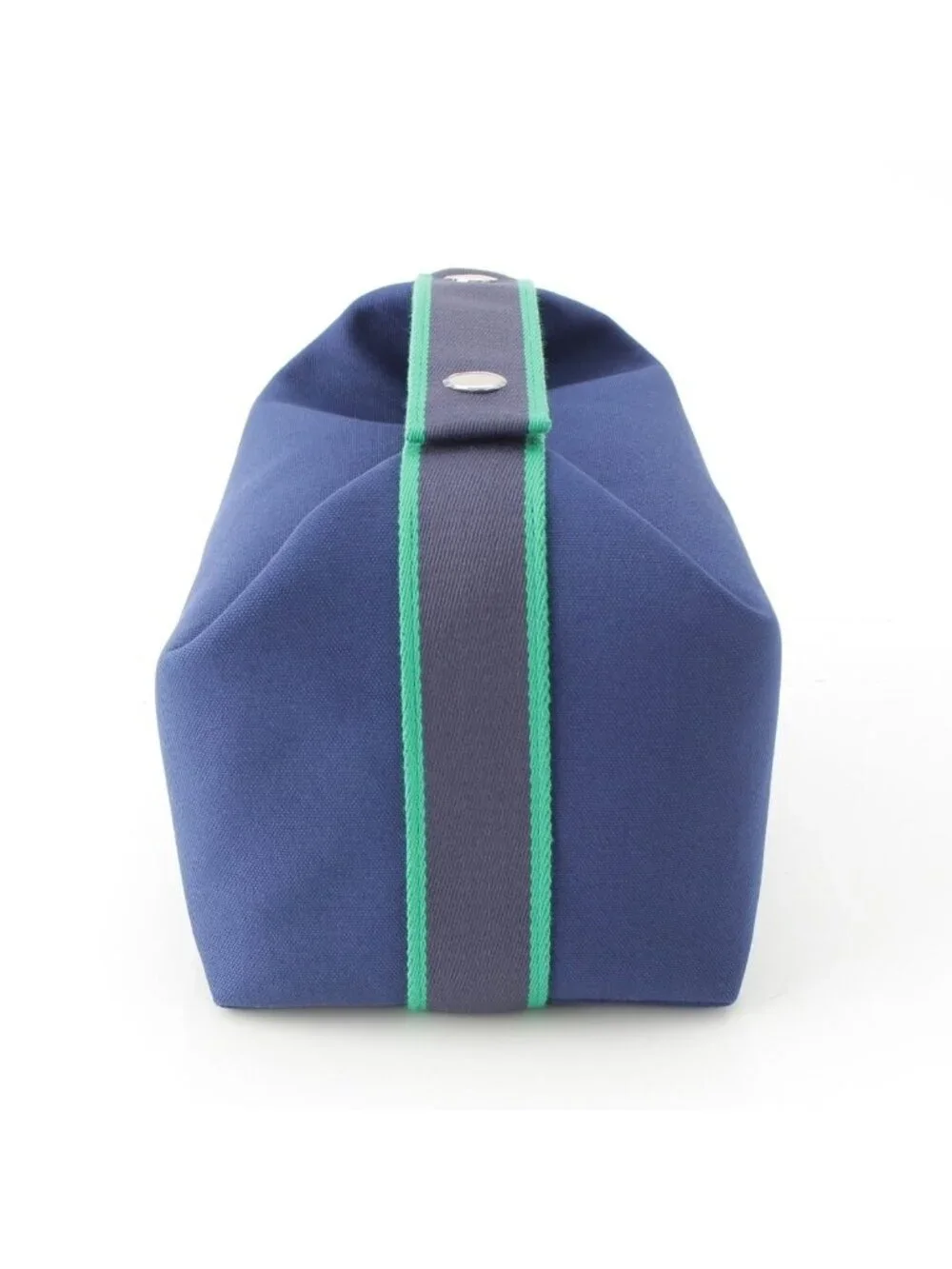 Hermes Brid-a-brac GM Cotton Pouch Marine